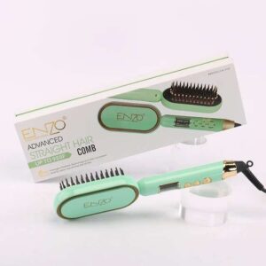 Brosse Lissante Chauffante Avec Contrôle De Température avec écran LCD ENZO Original EN-4102