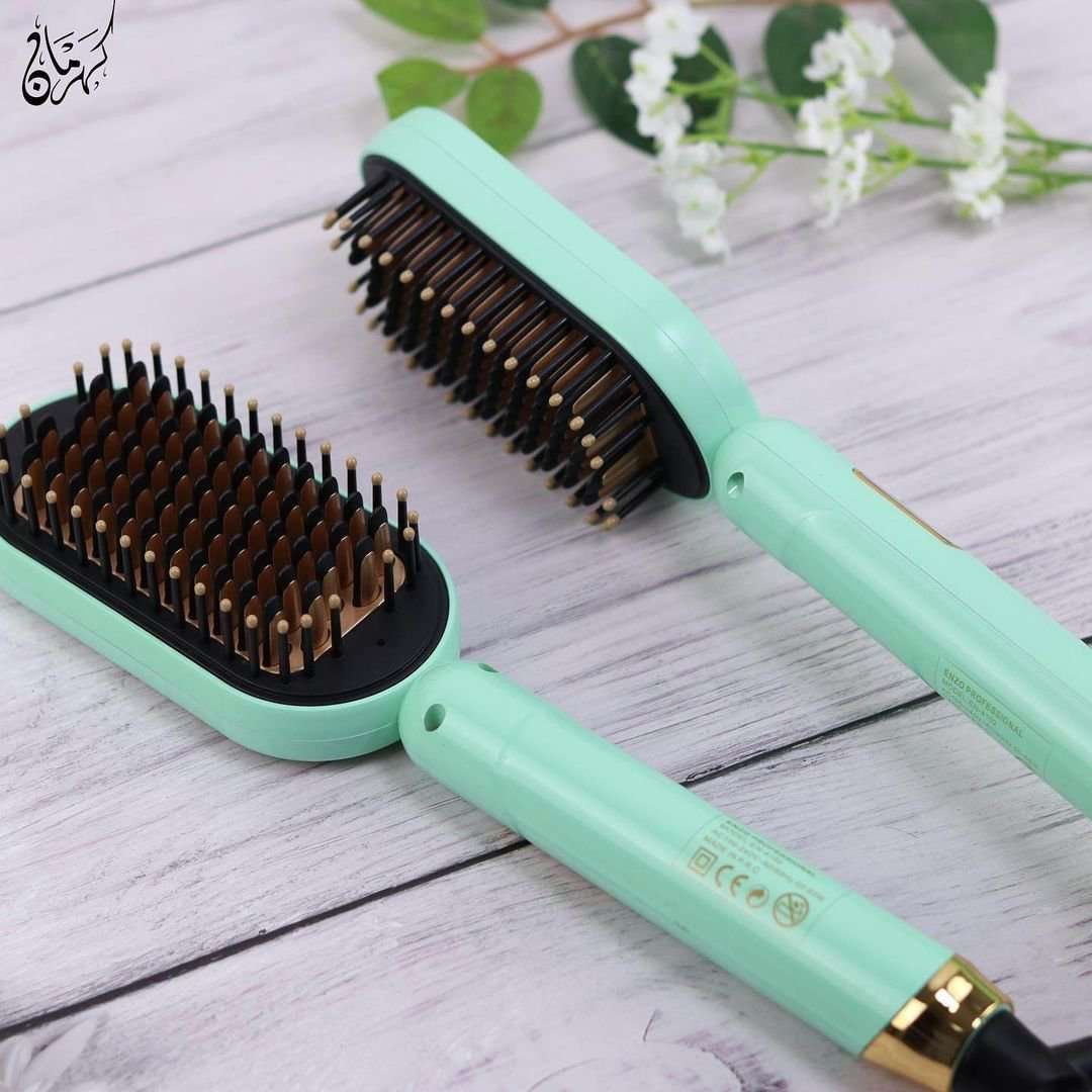 Brosse Lissante Chauffante Avec Contrôle De Température avec écran LCD ENZO Original EN-4102 – Image 3