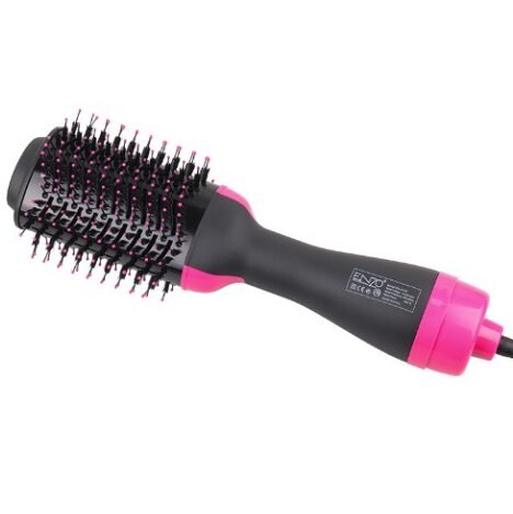 Brosse soufflante Professional 1000W avec Technologie Céramique pour Protection Protein/Keratin ENZO Original EN-4118 Rose