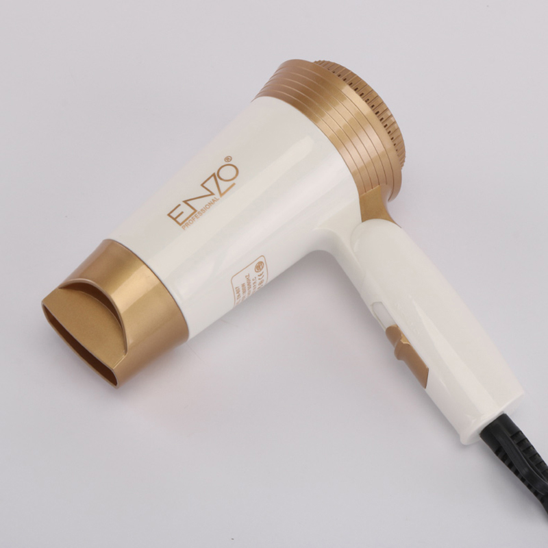 Sèche-cheveux de Voyage Pliable Professional 1800W Avec Températures Réglables Enzo EN-607 – Image 5