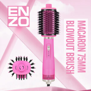Brosse soufflante Professional 1500W SMOOTH STRAIGHT ENZO Original EN-6214 ROSE