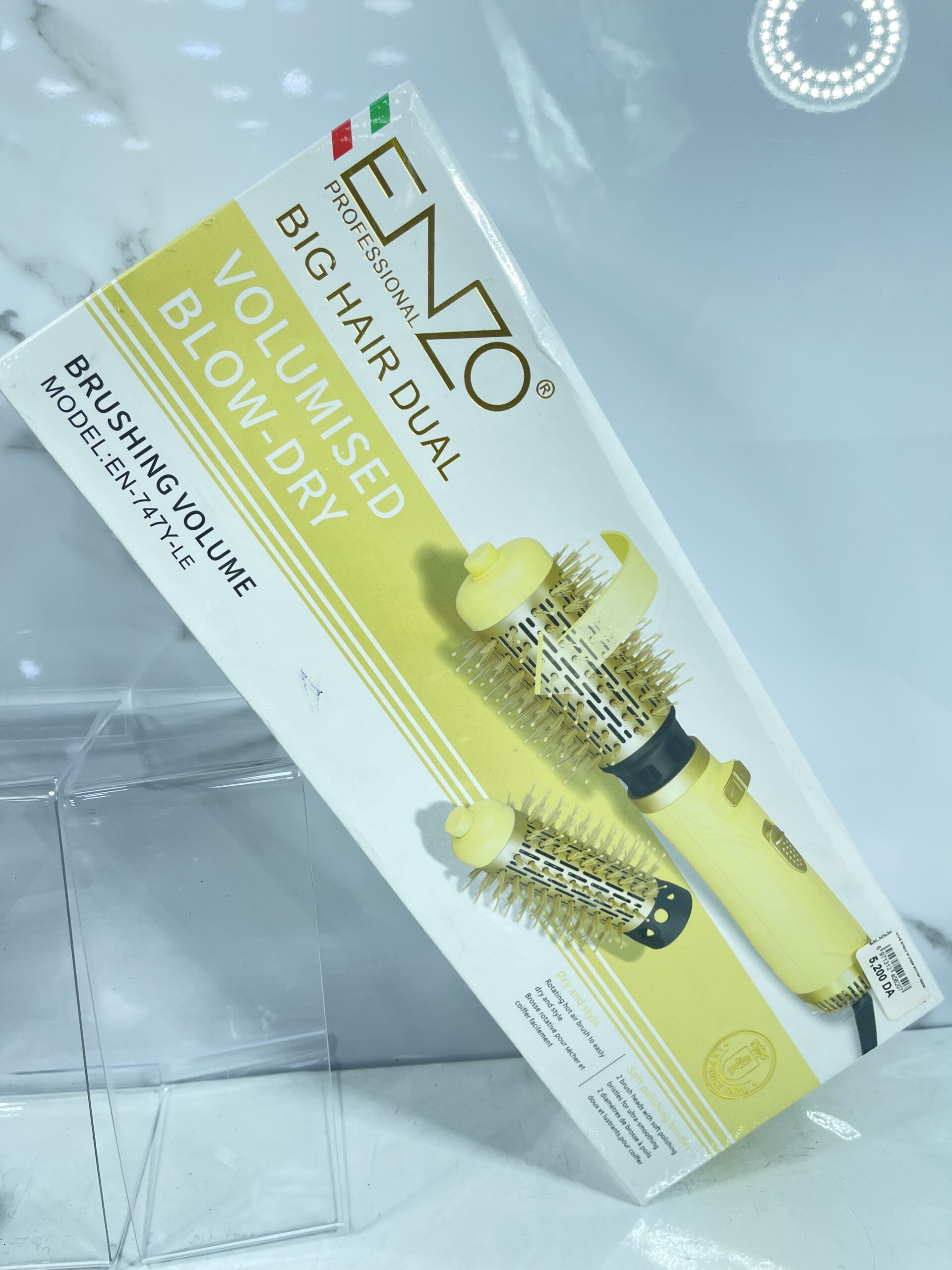 Brosse Chauffante Rotative1000W ENZO Original EN-747Y-LE