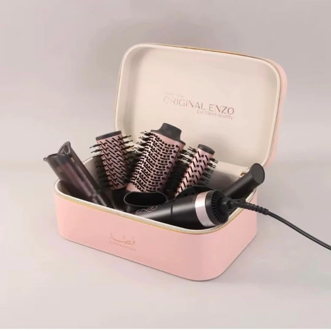 Kit De Coiffage Professionnel 7En1 À 3Réglage De Température Enzo EN-760 – Image 3