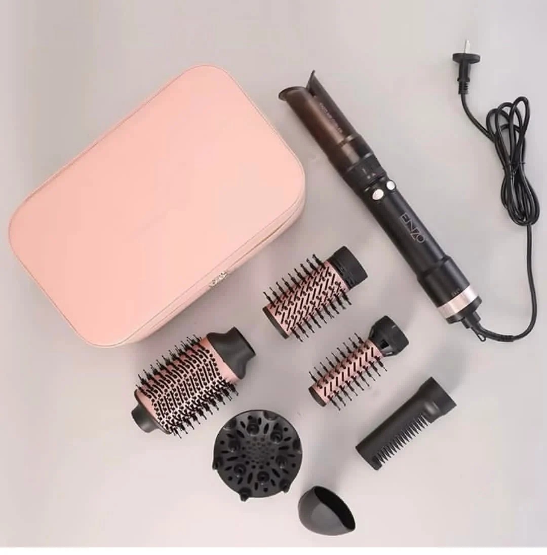 Kit De Coiffage Professionnel 7En1 À 3Réglage De Température Enzo EN-760 – Image 4